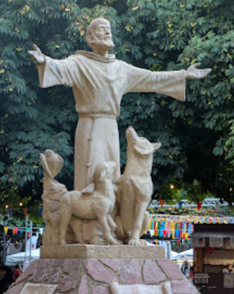 statue of San Francisco in the park