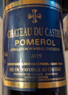 Pomerol bottle