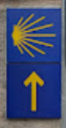 Camino marker