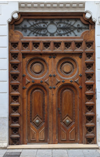 Wooden doors