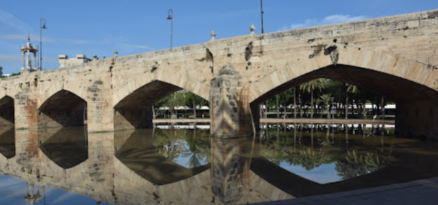 Bridge over Jardín de Turia