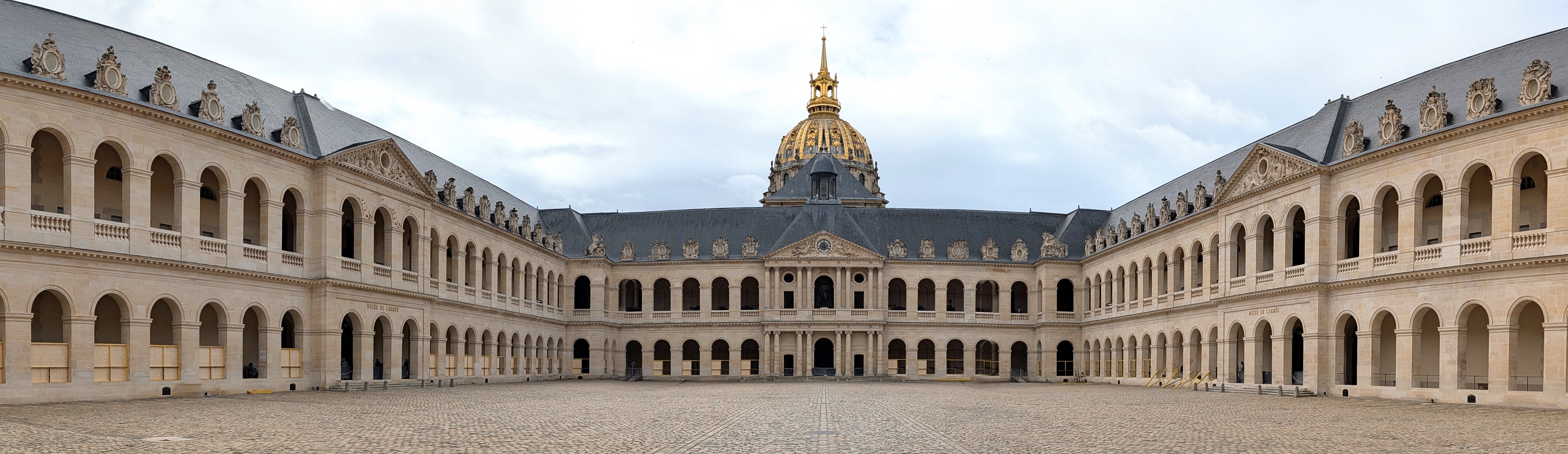 Courtyard of Hôtel des Invalides
