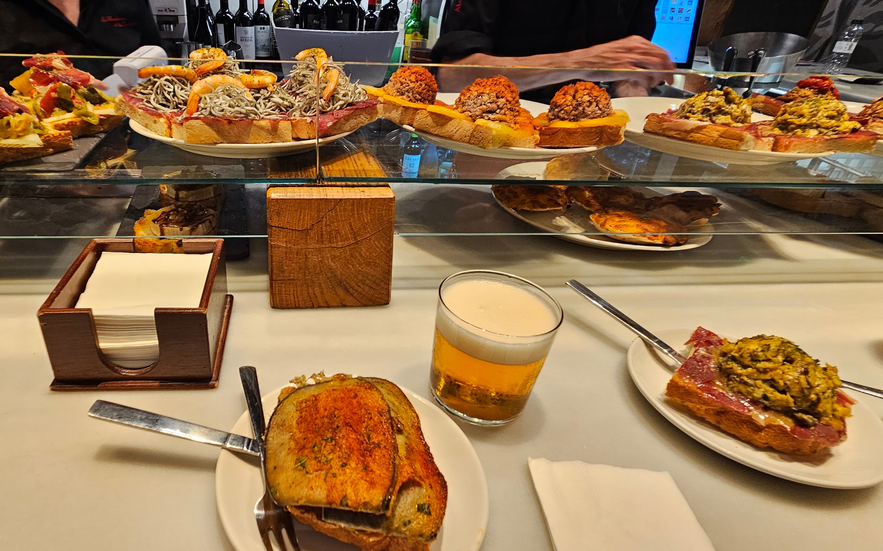 Small plates at Mandarra de la Ramos