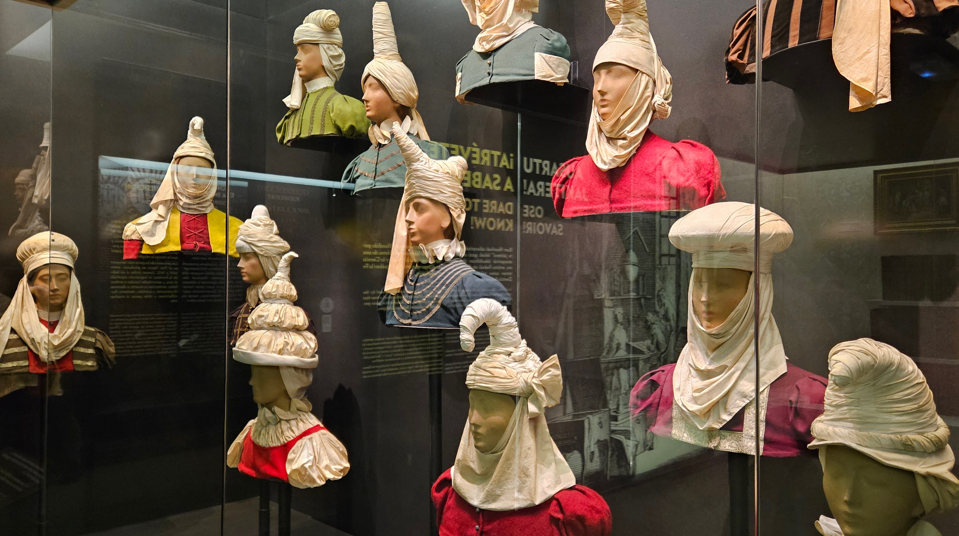 in Basque culture, women's hats told their station and marital status