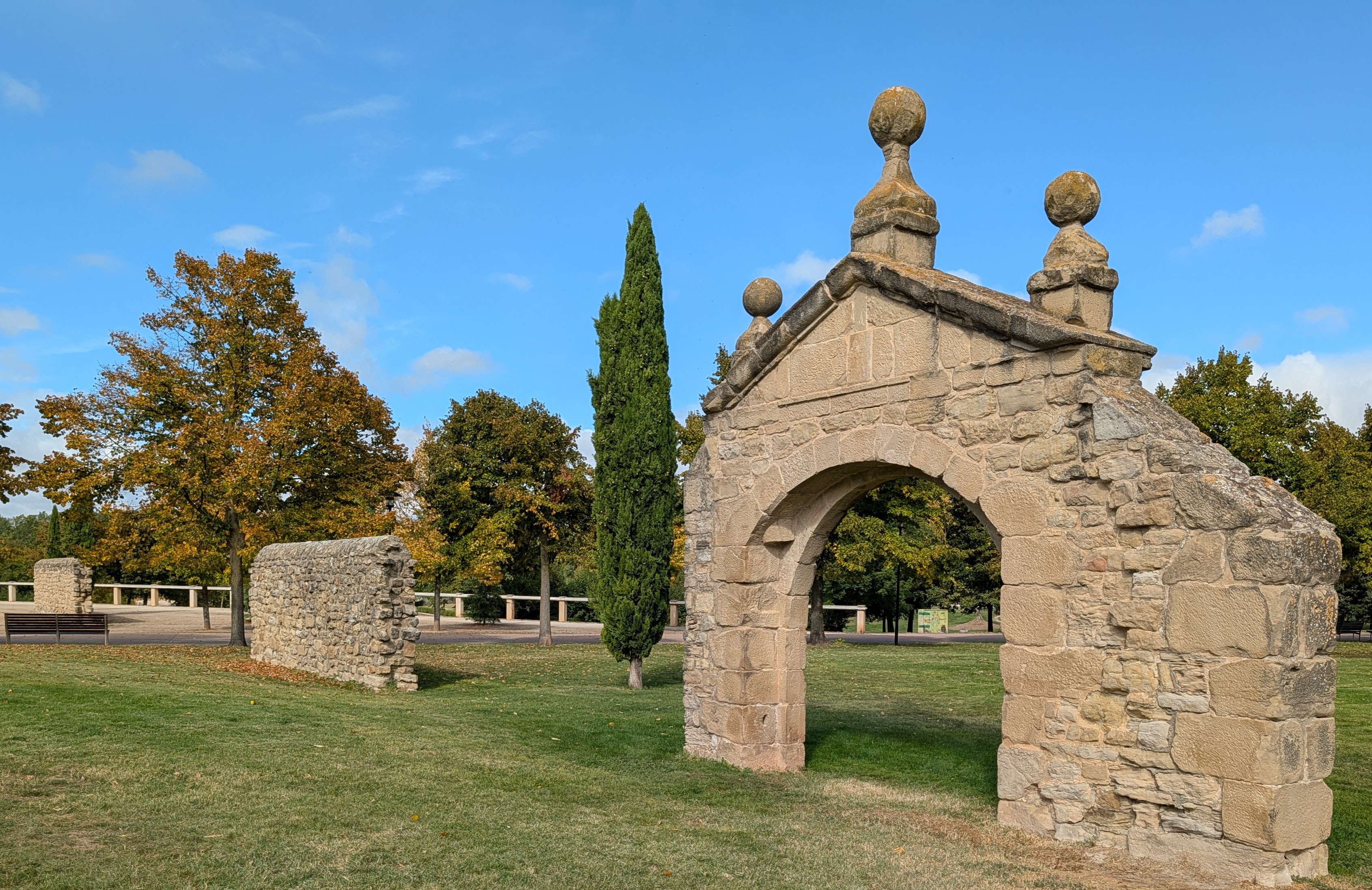 Ruins of the city walls