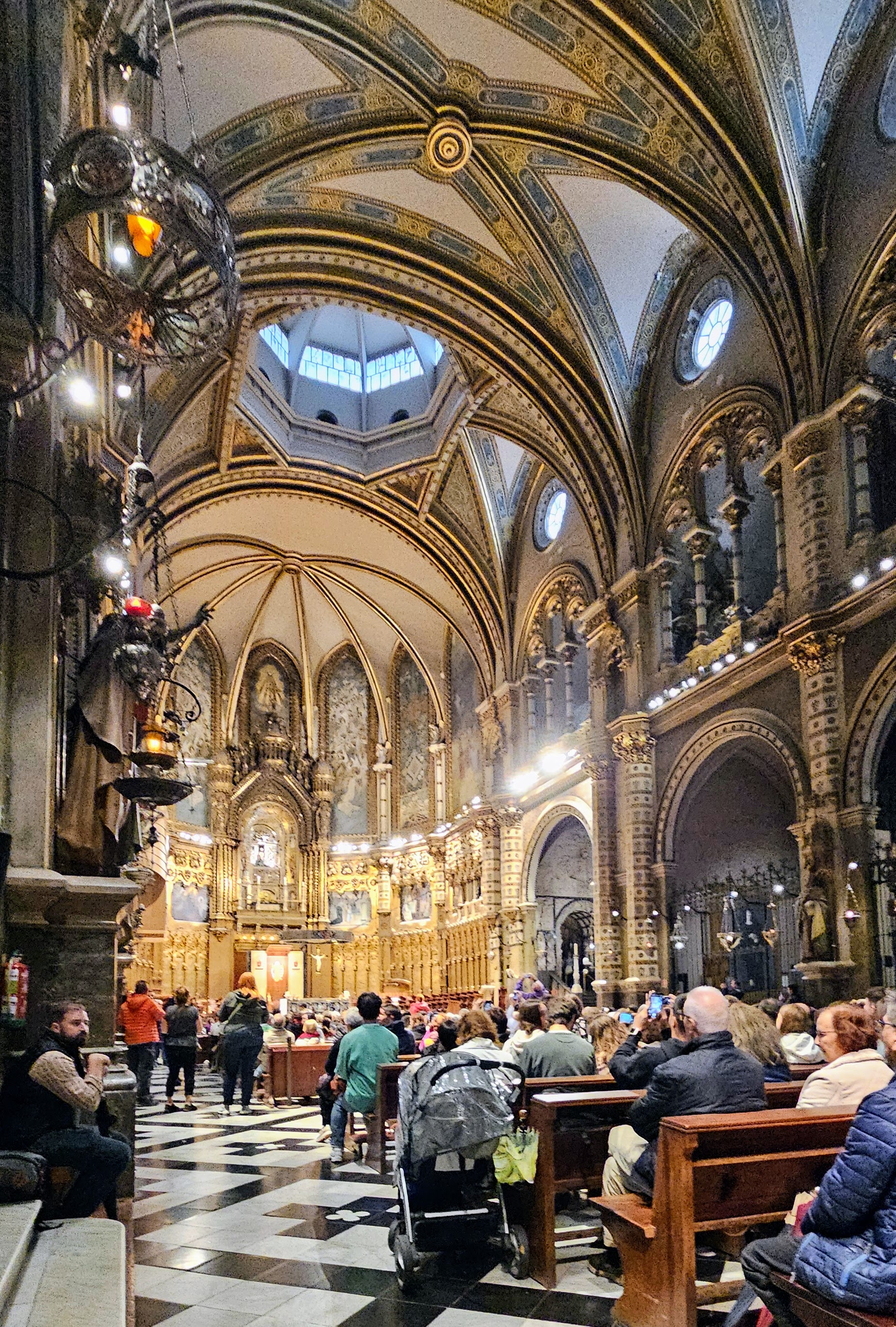 Inside the chapel