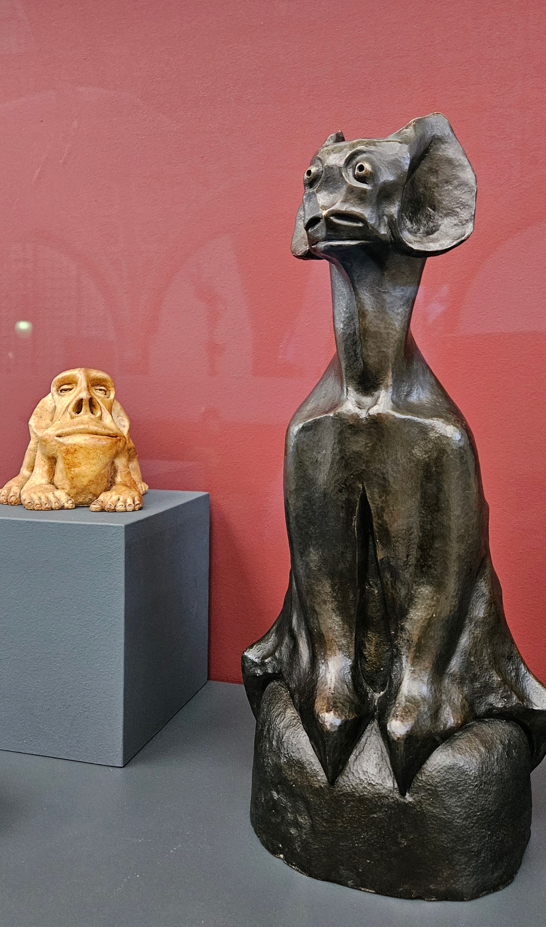 Sculpted creatures by Léopold Chauveau