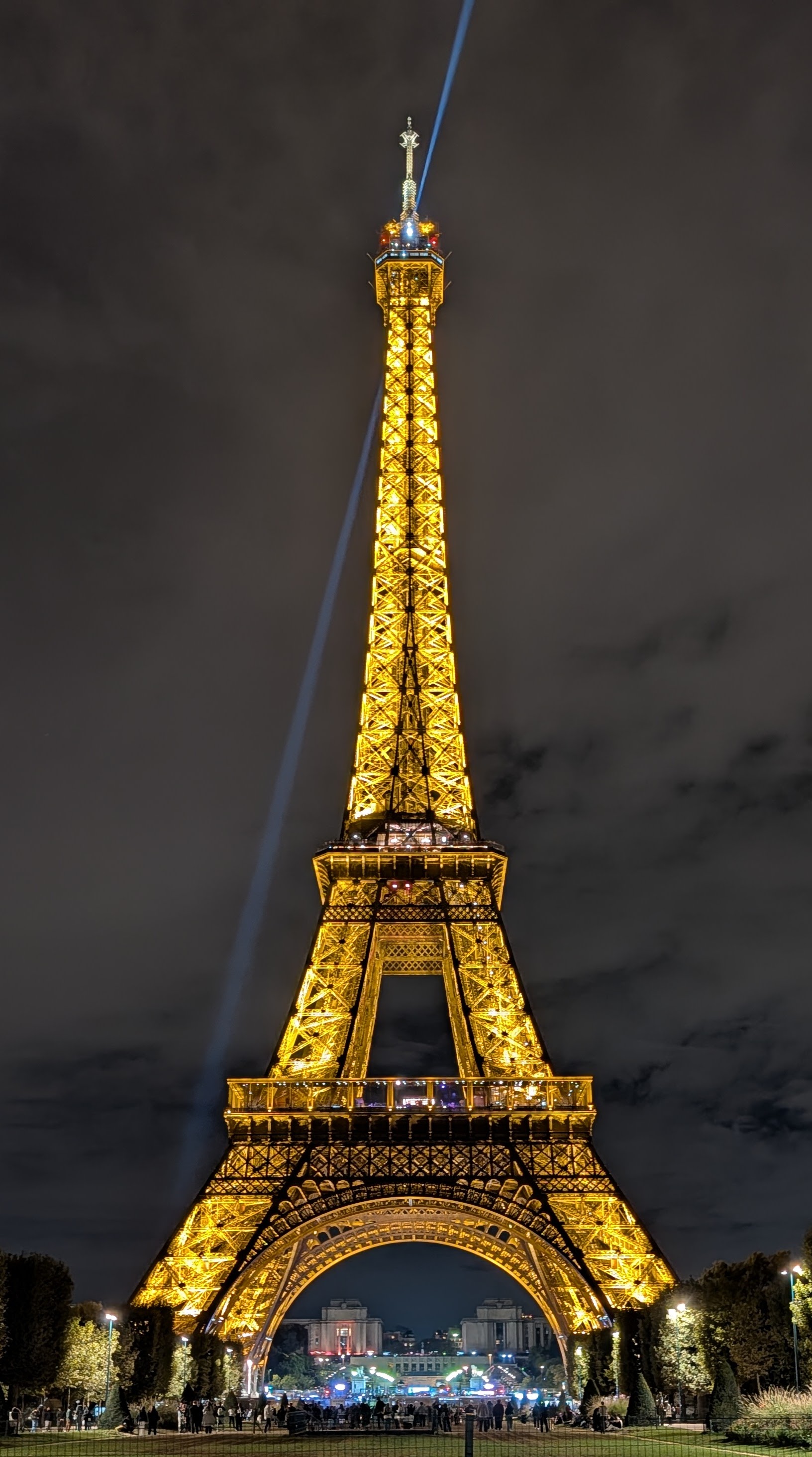 Eiffel Tower by night