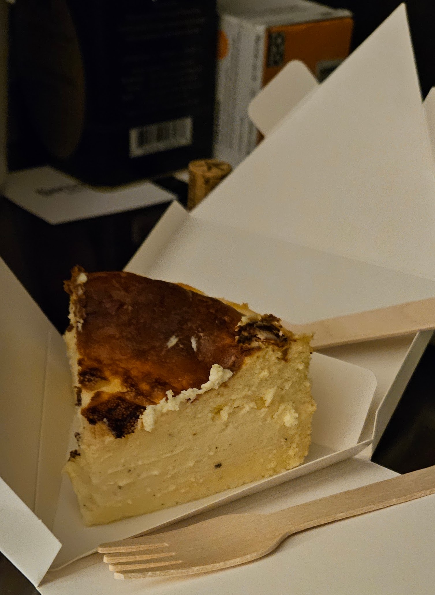 Basque cheesecake