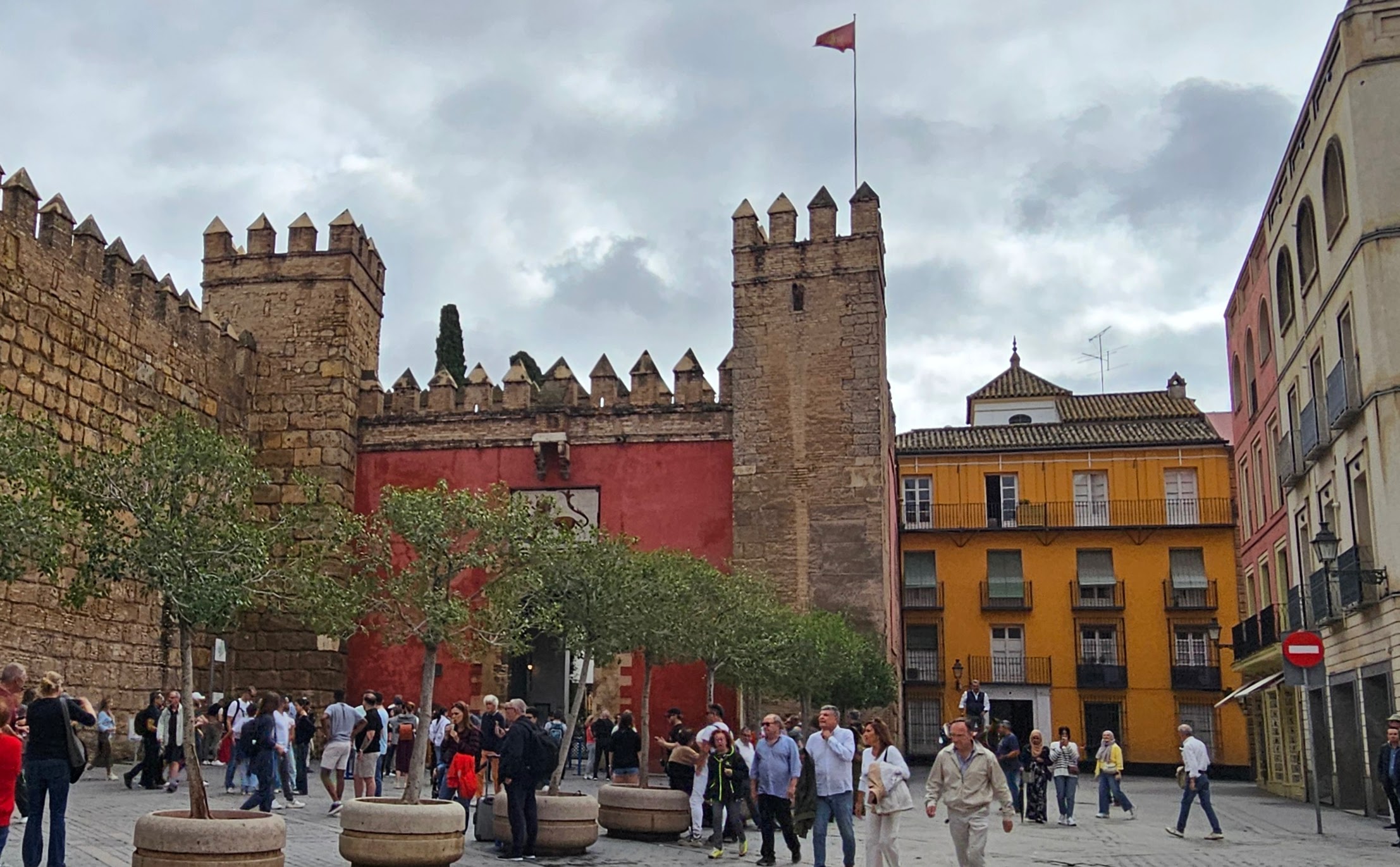 Lion gate of the Royal Alcazar