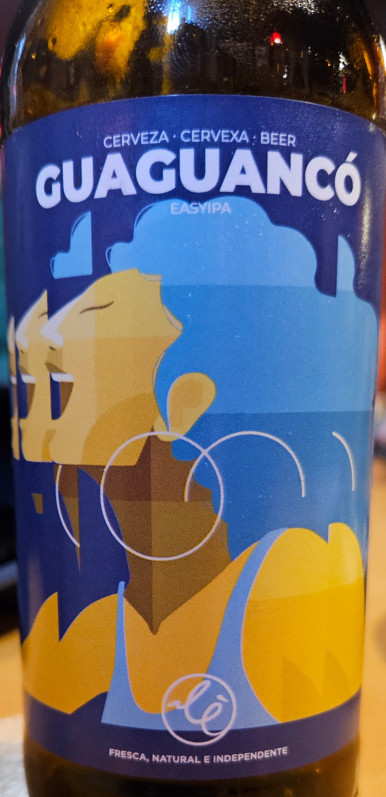 Guaguancó beer label