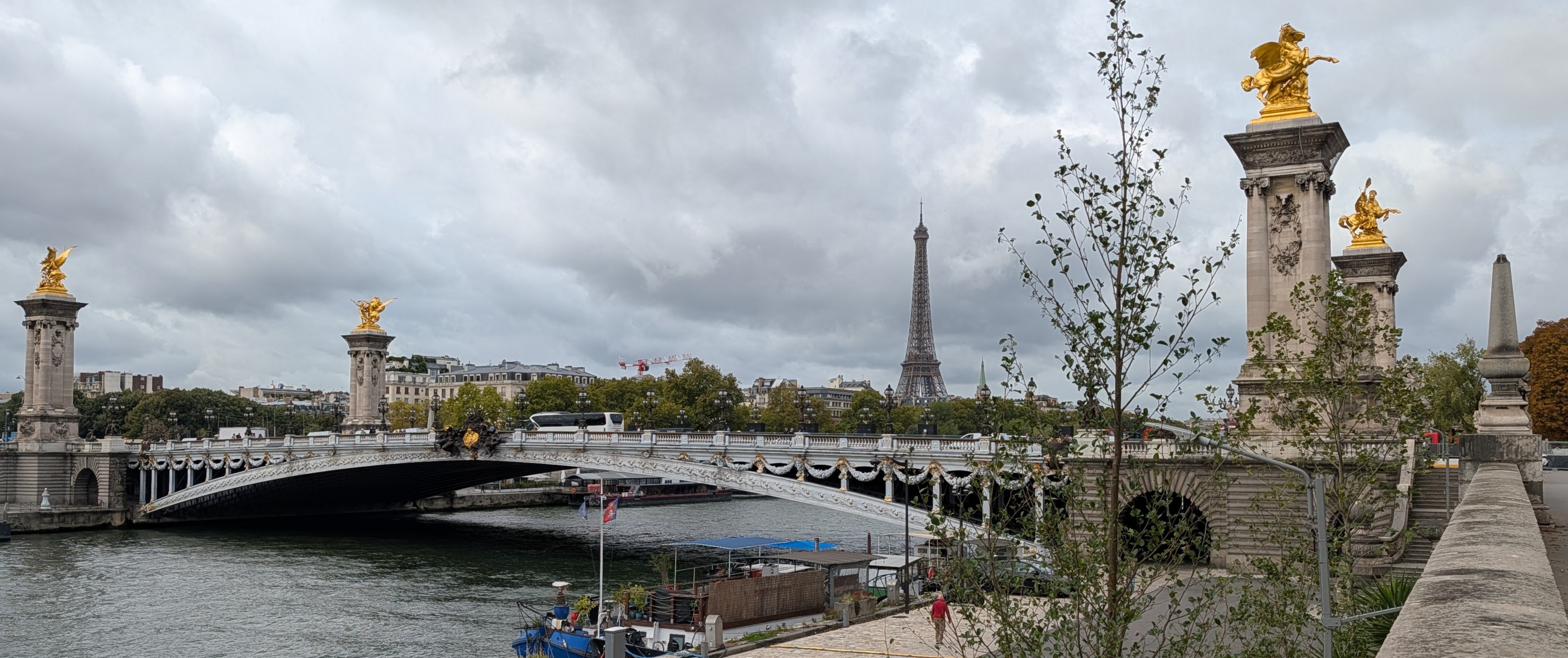 Pont Alexander III across the Seine