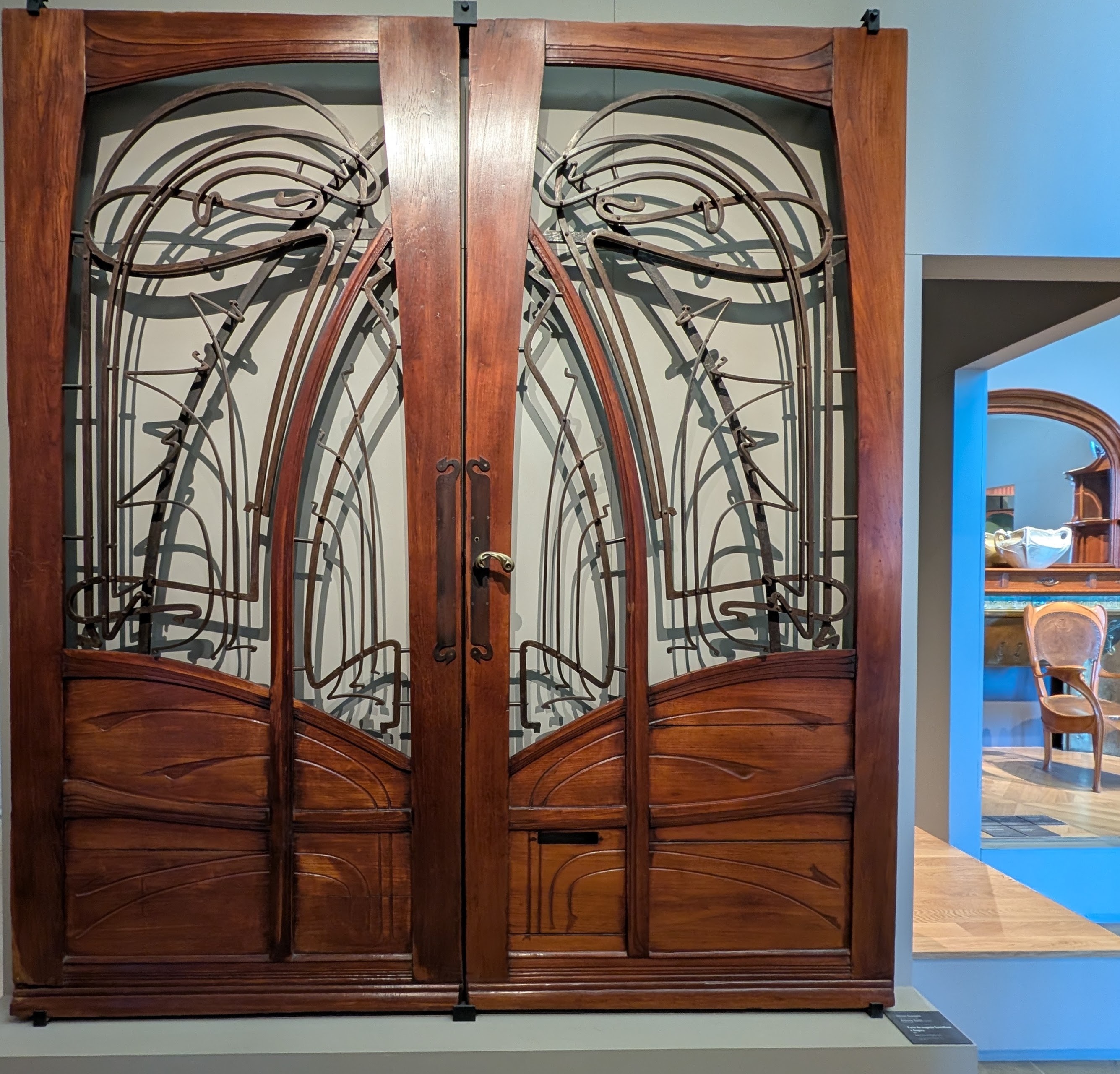 Art nouveau doors