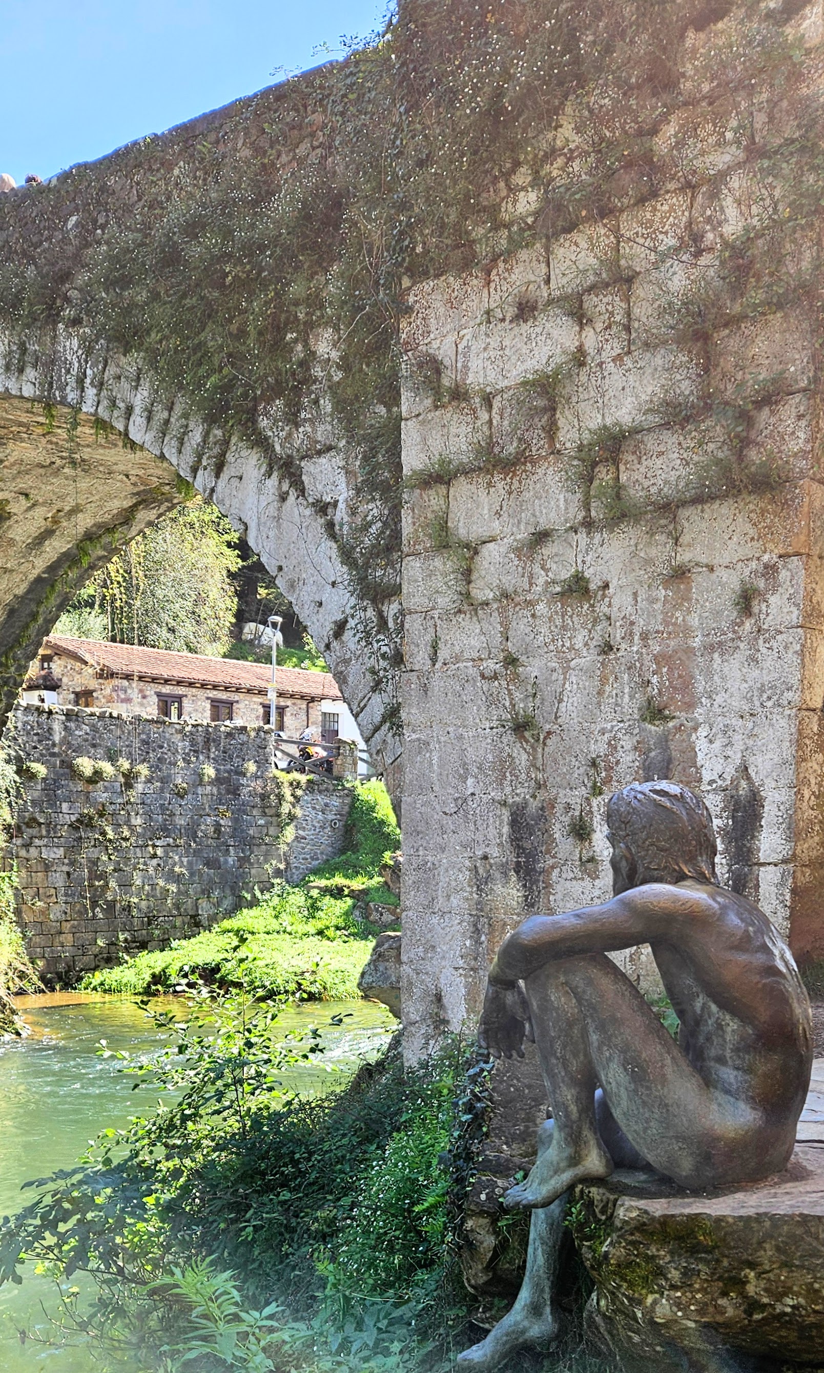 Statue of the Man-Fish of Liérganes