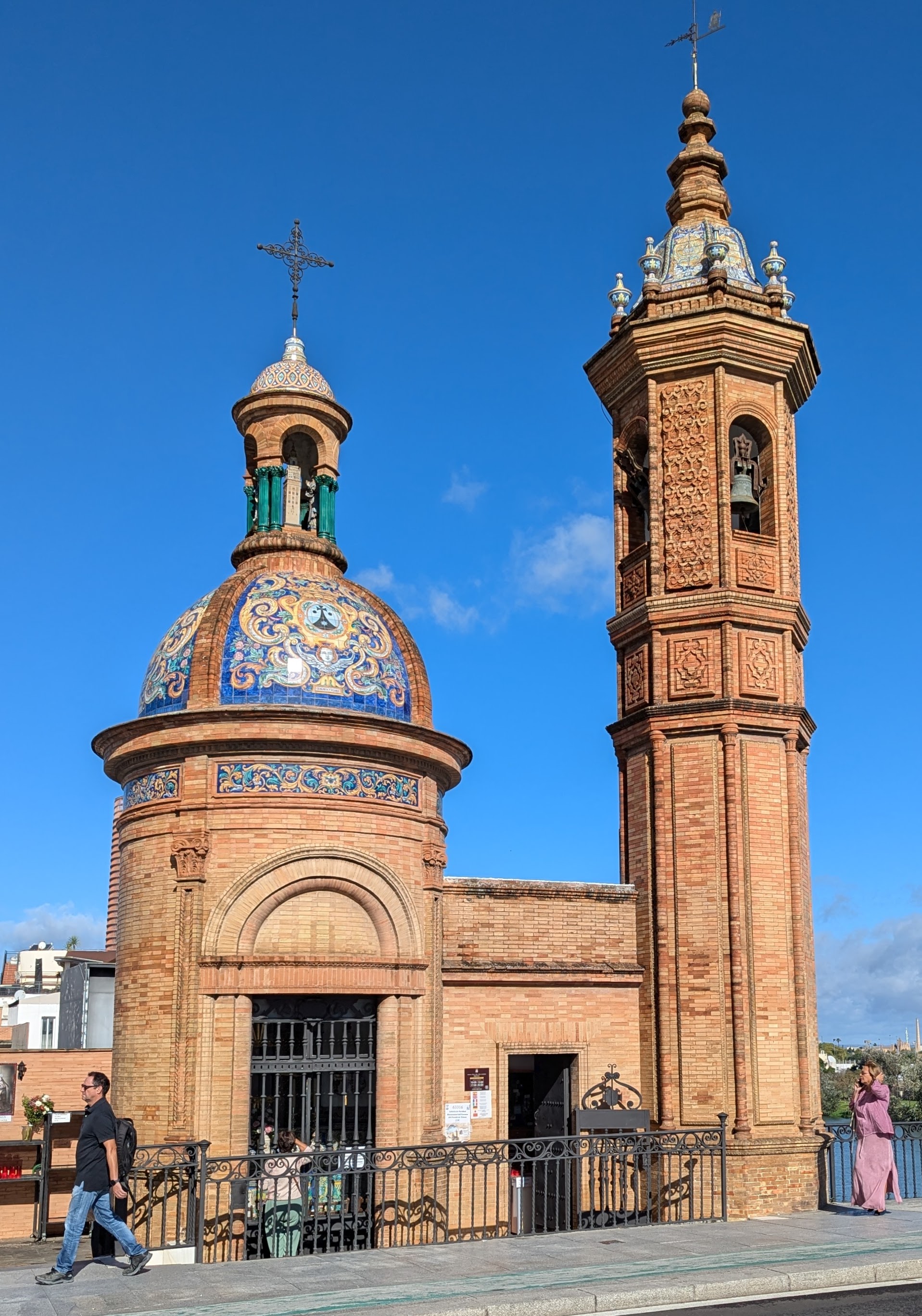 Campilla Virgen del Carmen at the Puente de Isable II