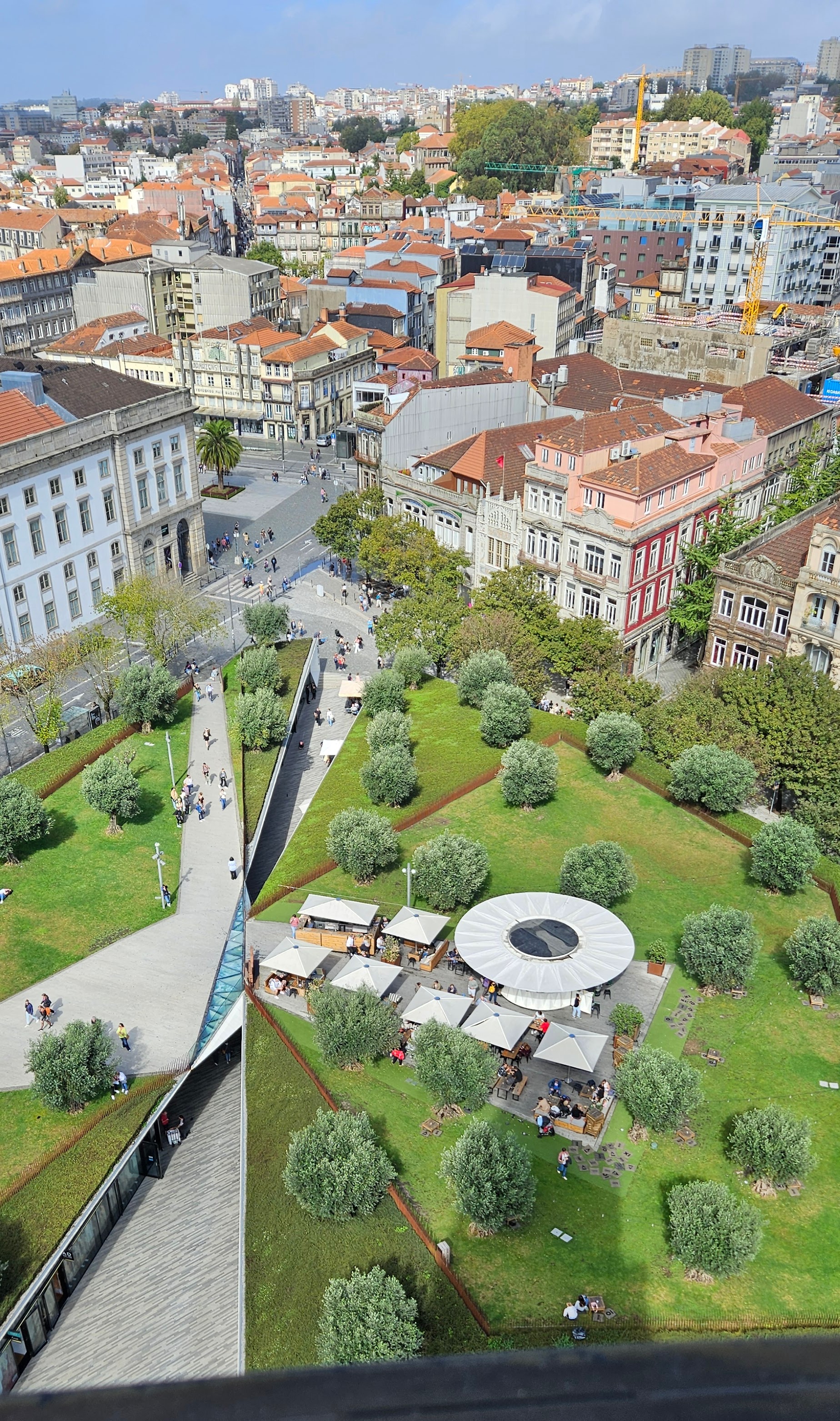 Porto view from Torre dos Clérigos