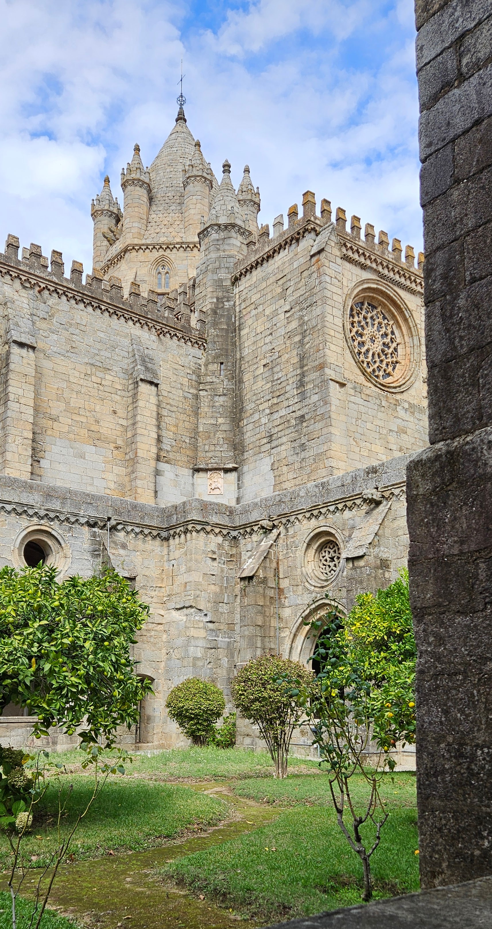 A courtyard of Évora Cathedral