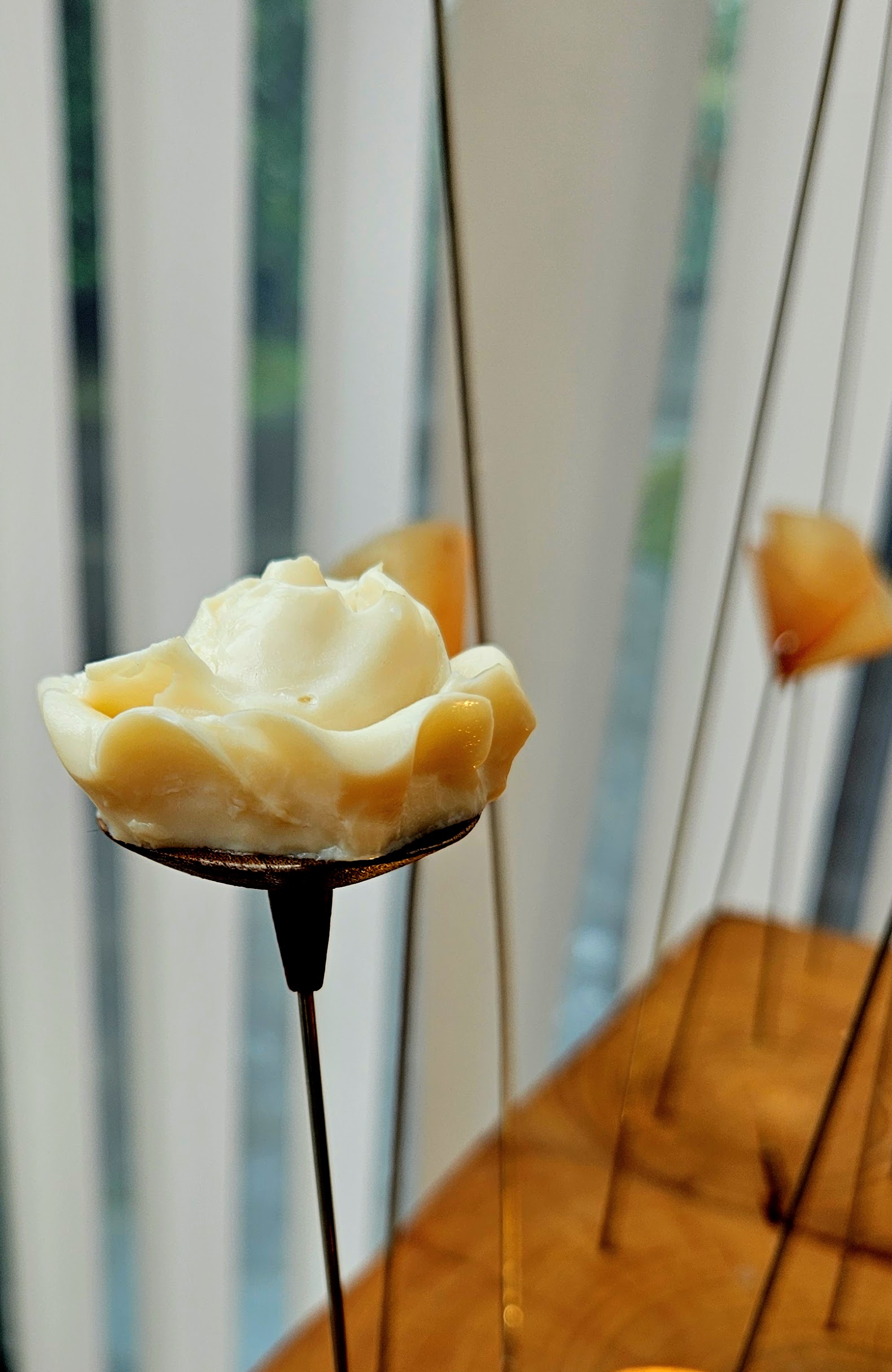 Almond milk flower