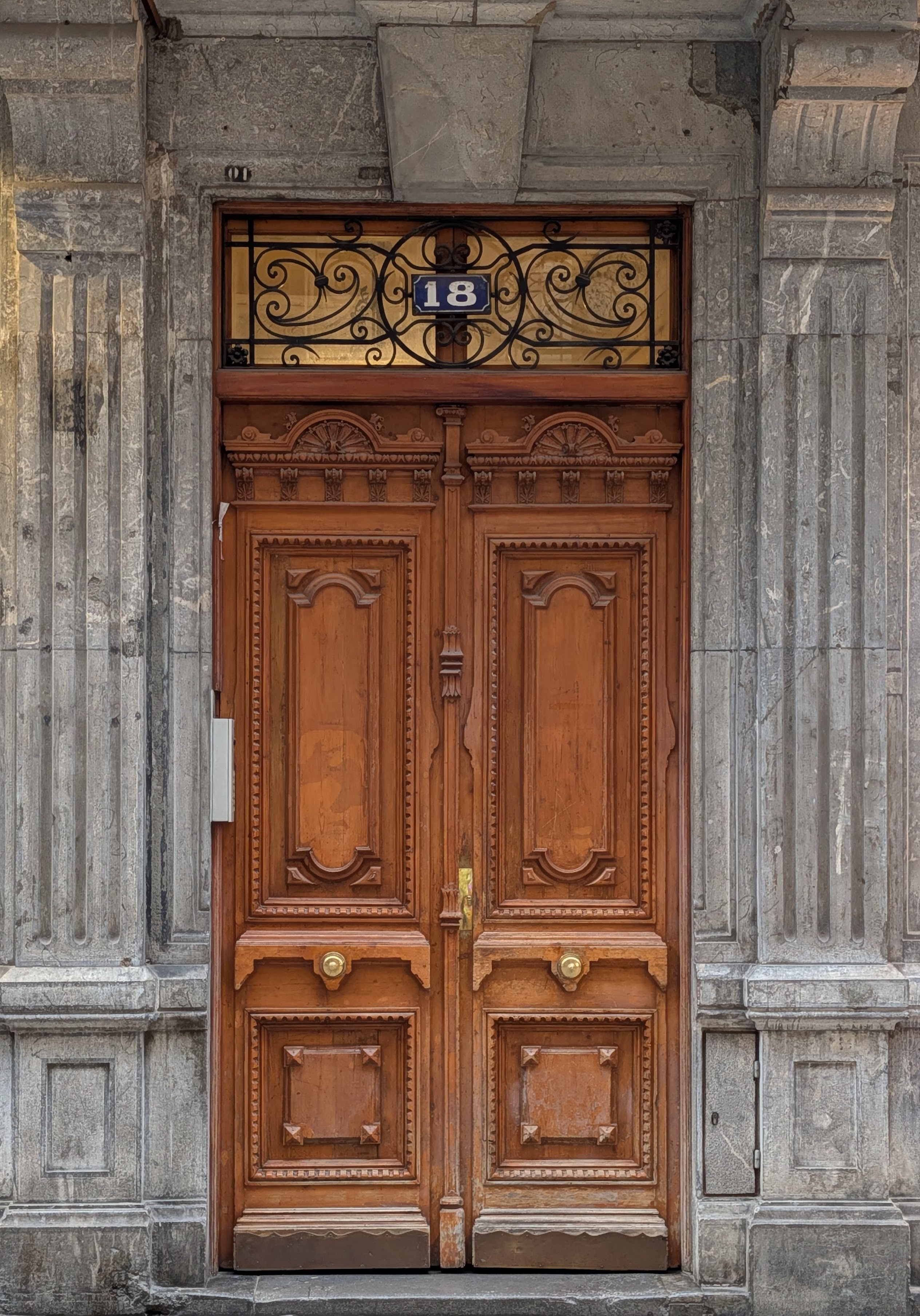 wooden doors