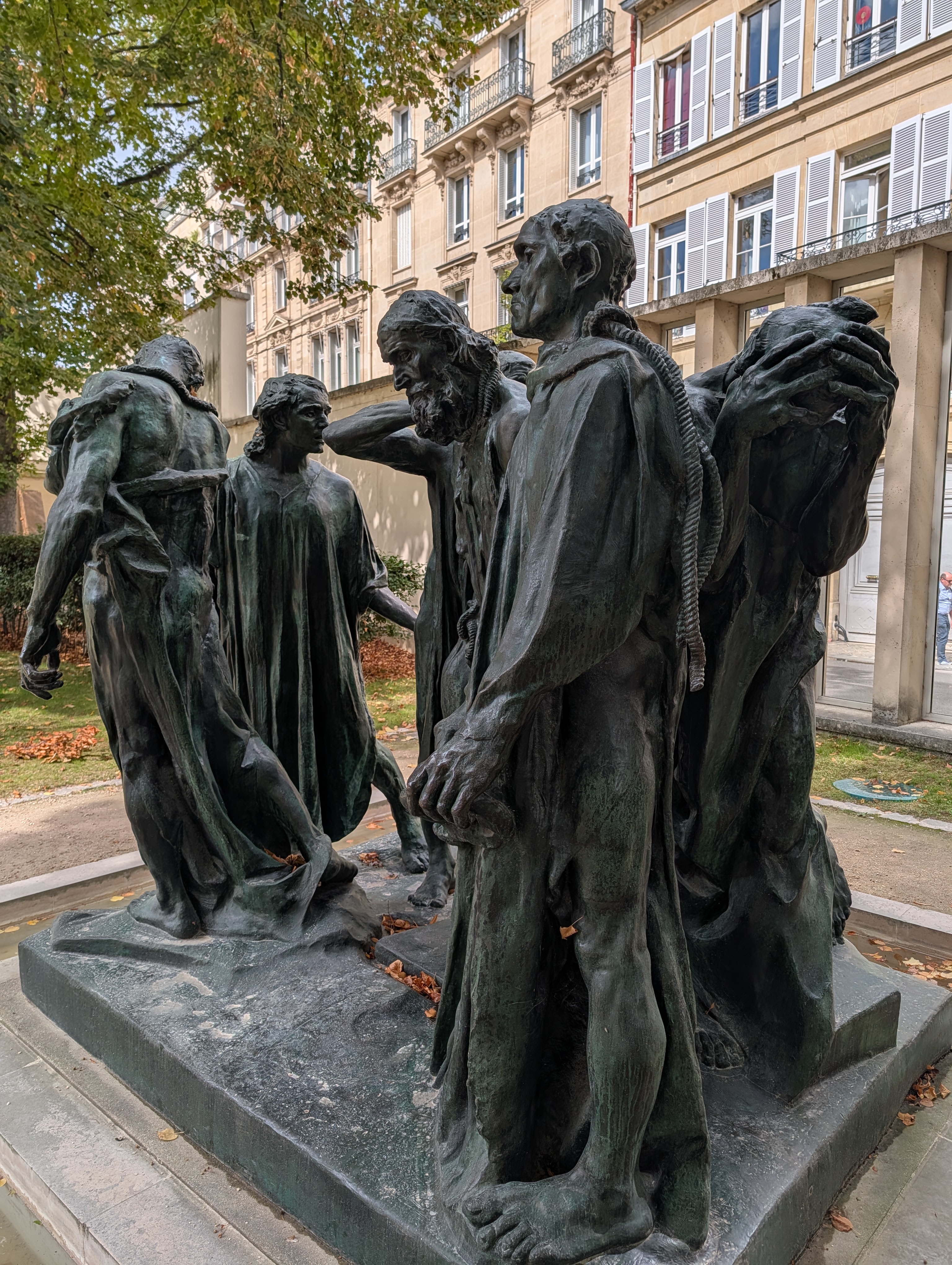 The Burghers of Calais sculpture by Rodin