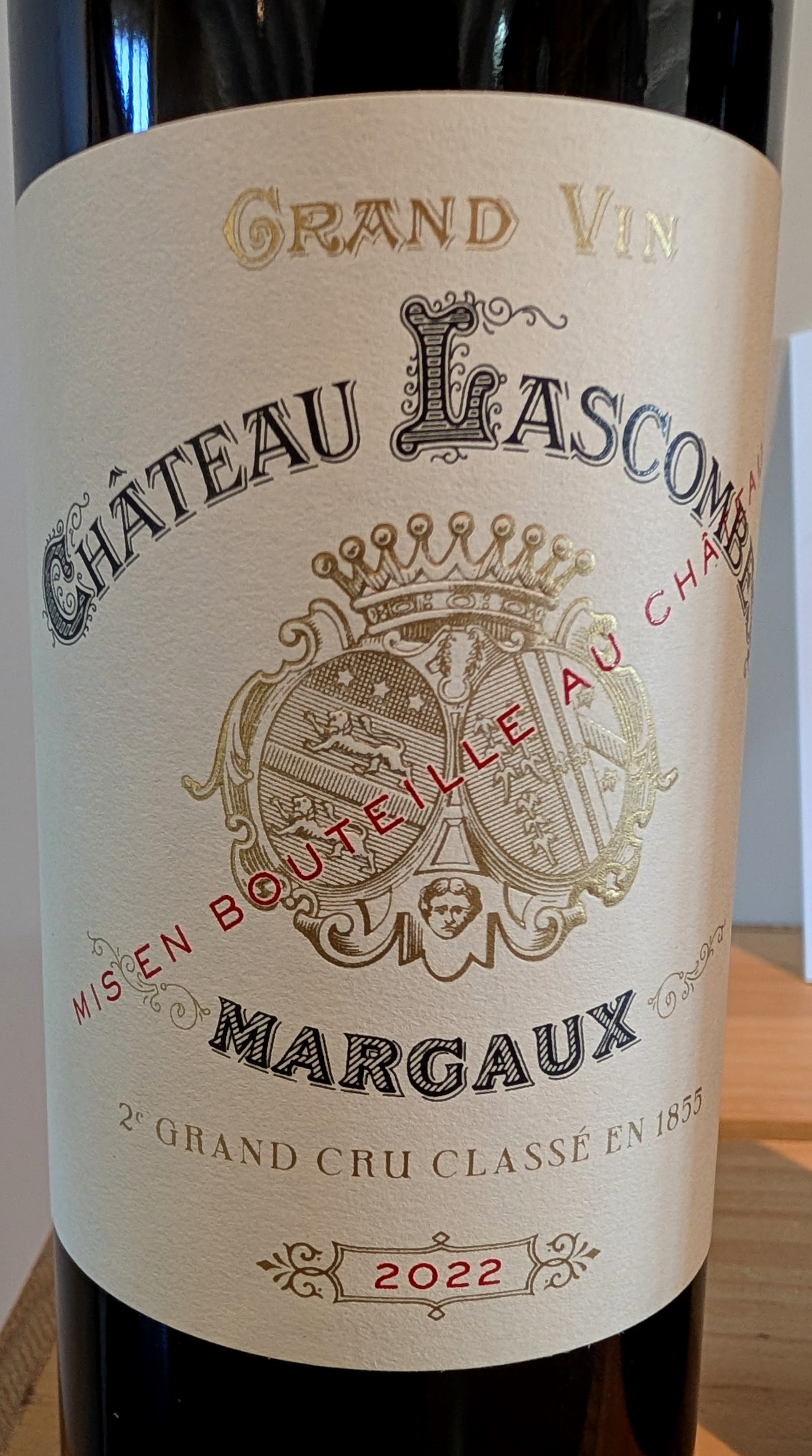 Grand vin at Château Lascombes