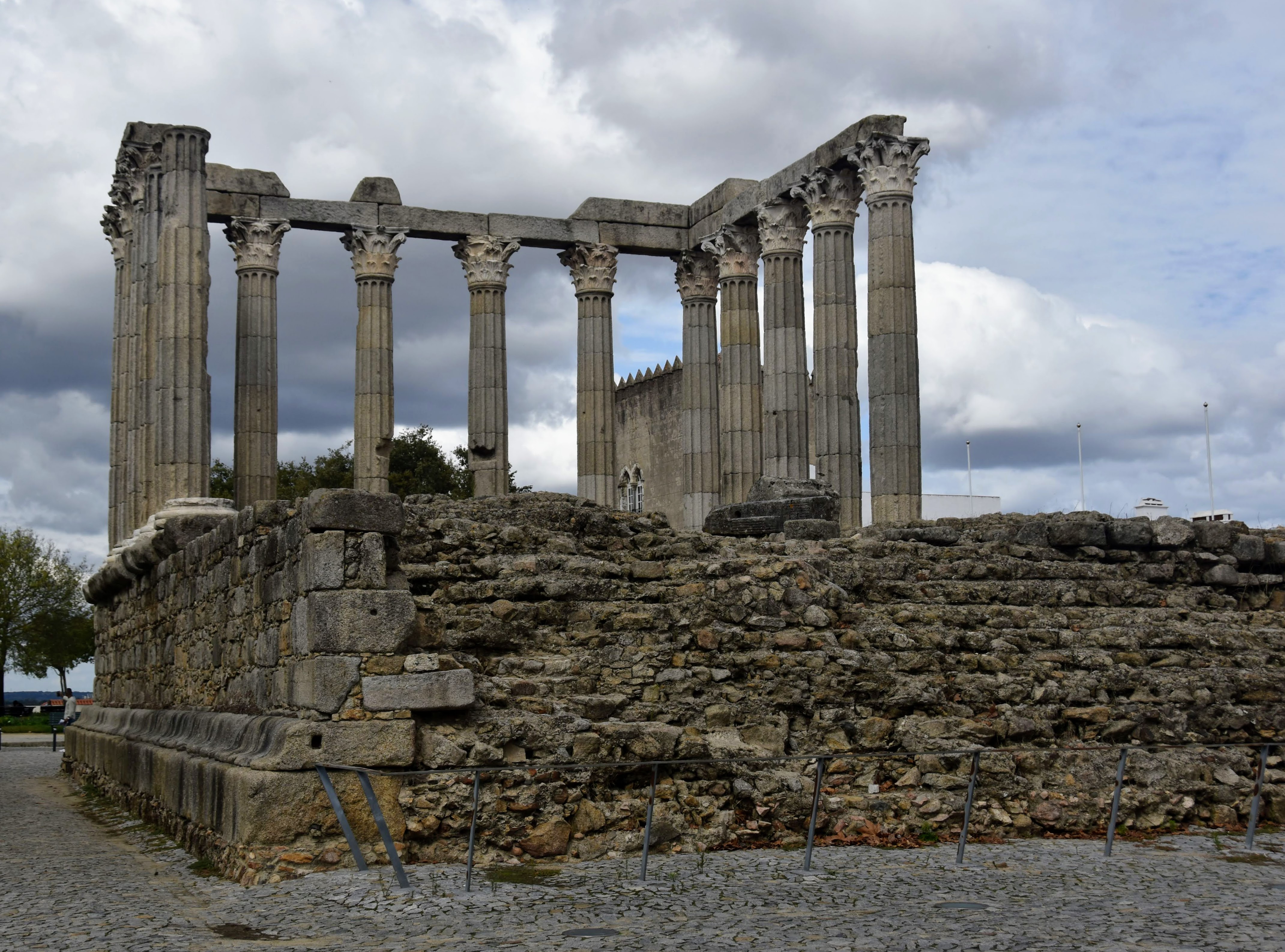 Roman temple, popularly known as the Temple of Diana