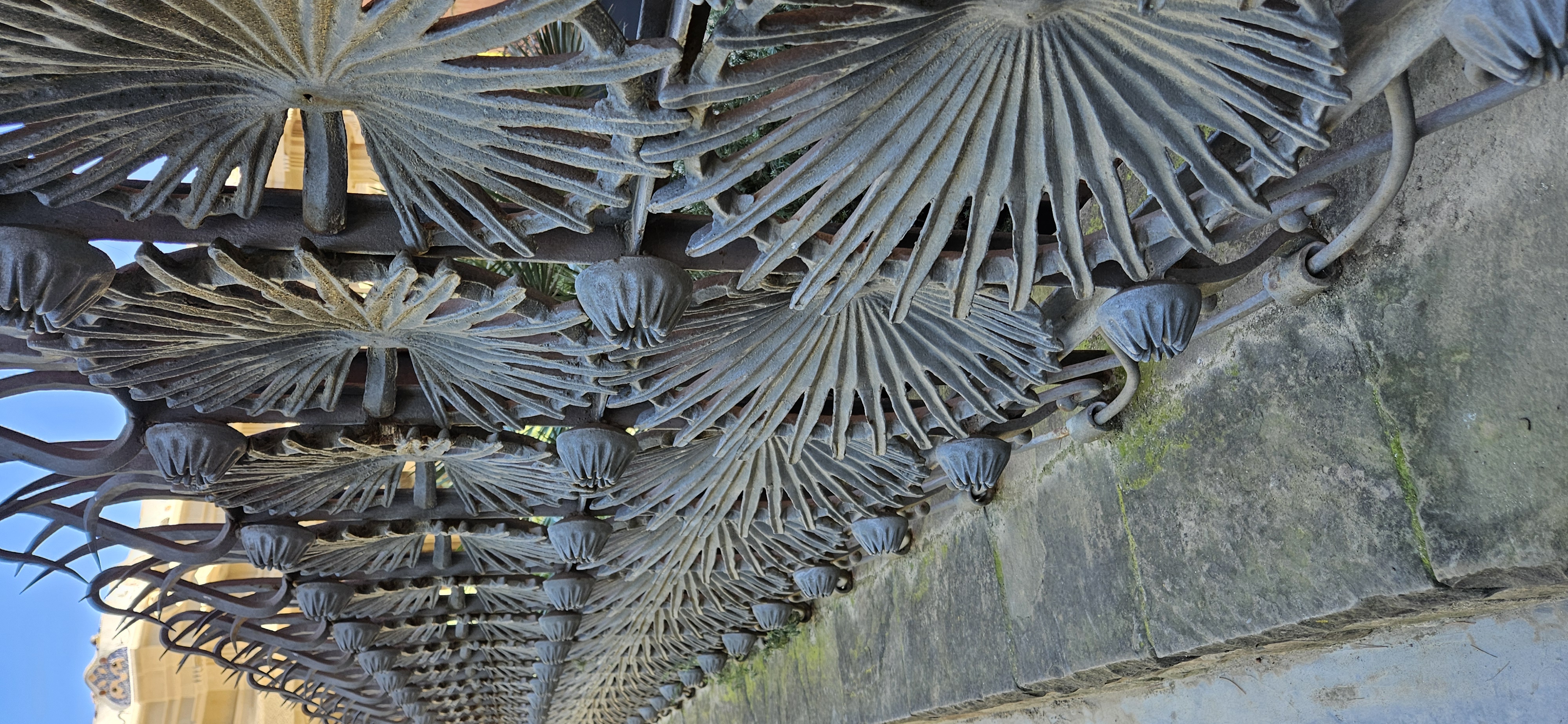 Fence detail at Parque Güell
