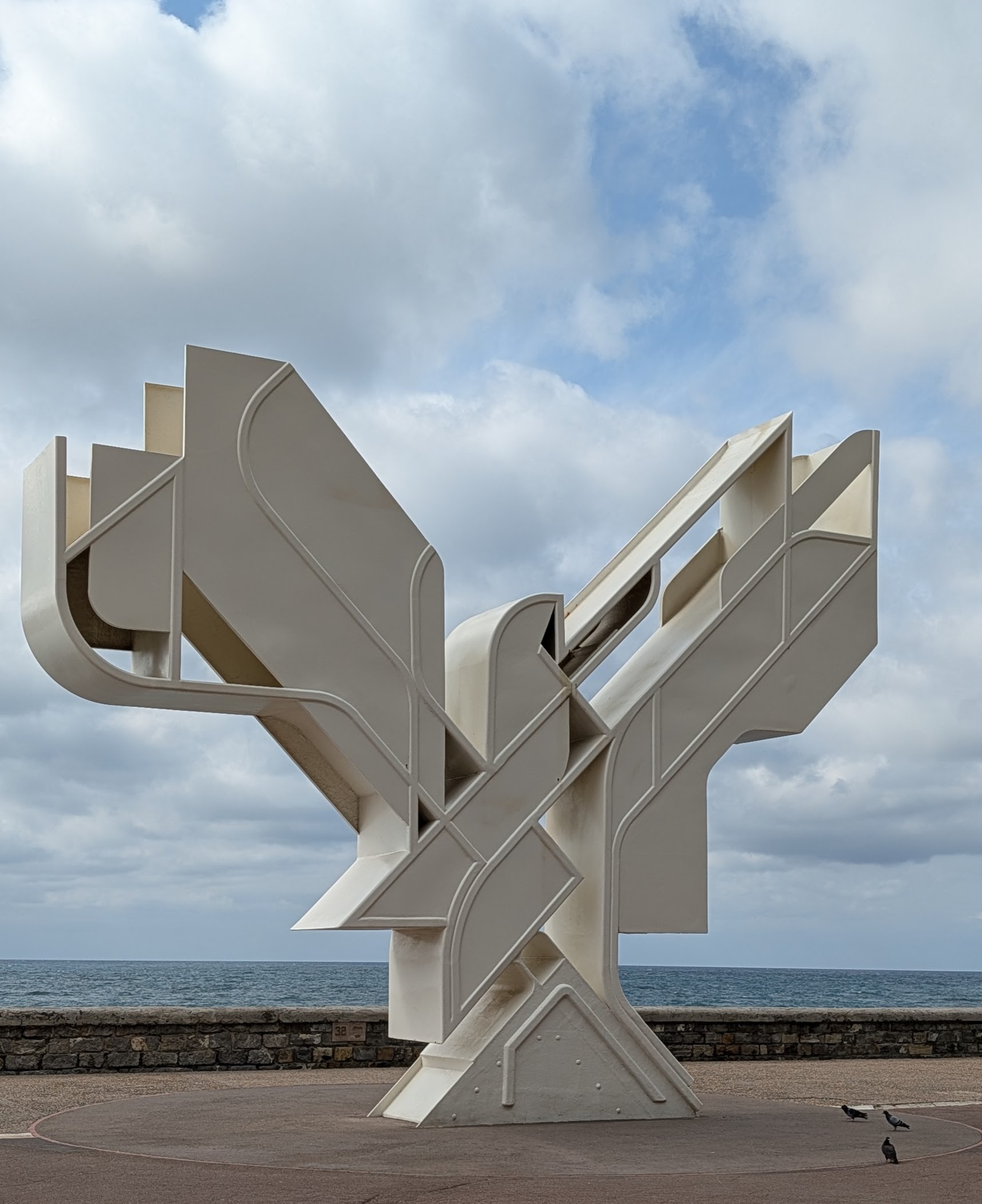 Dove of Peace sculpture